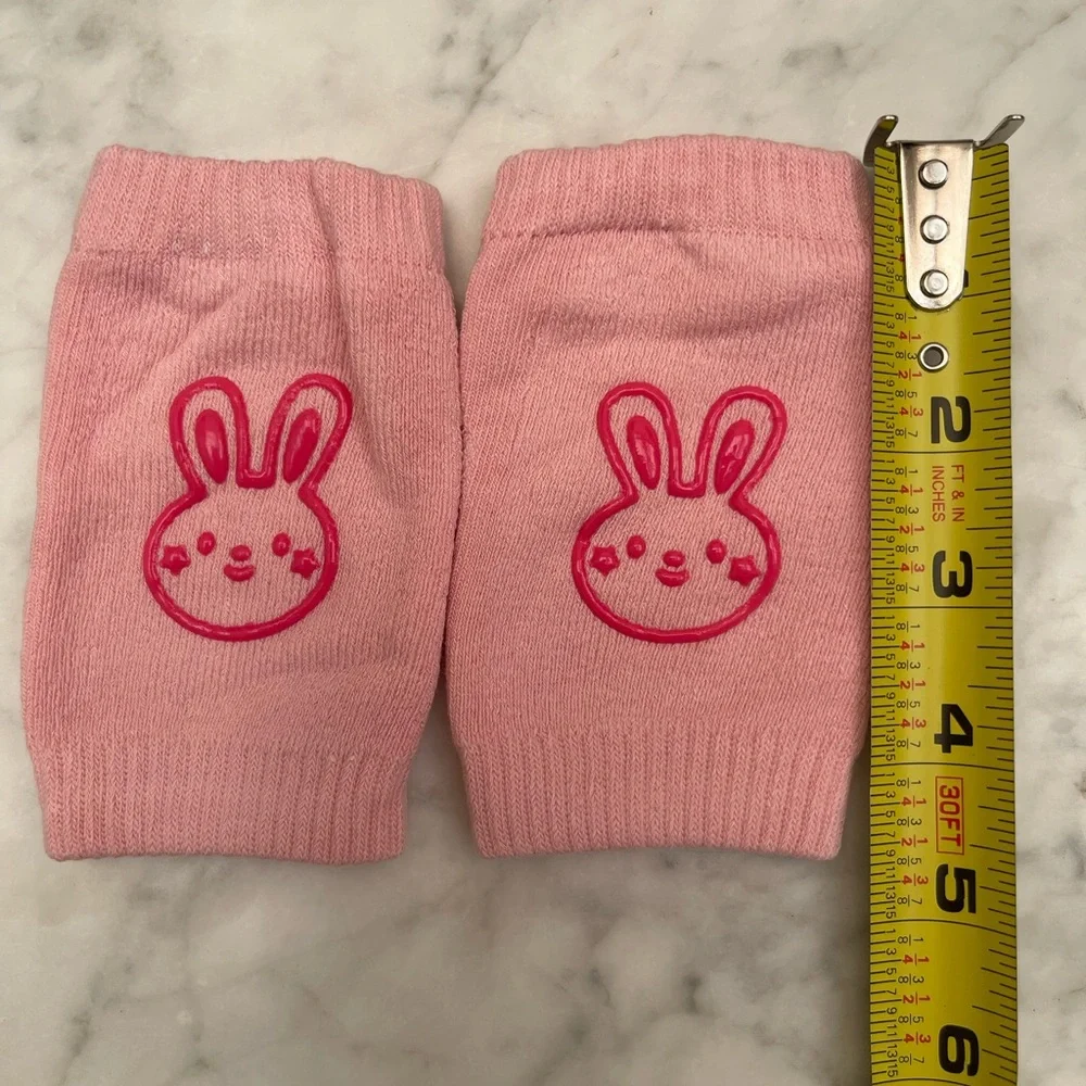 3 pairs of baby toddlers craw cotton knee pads